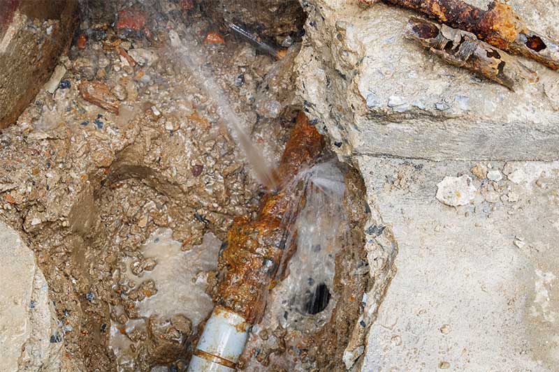 Main Water Line Repair in King George, VA